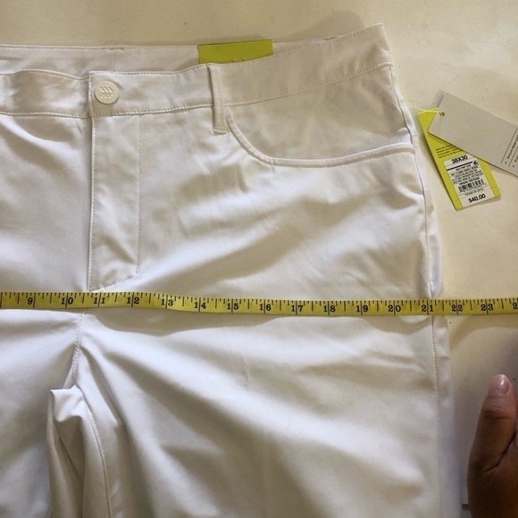 All in Motion Men's White Golf Slim Pants UPF 50 Size 38x30 - Picture 11 of 16